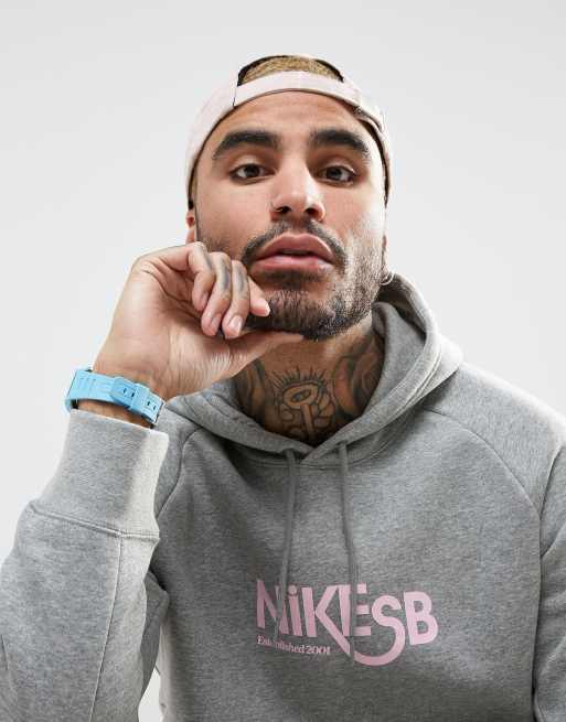 Pink nike sb clearance hoodie