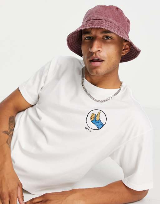 Nike SB - Skate Fracture - T-shirt in wit
