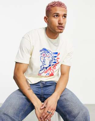 Nike SB Slurp graphic t-shirt in cream 