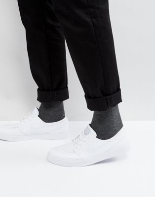Resignation of course A lot of nice good Nike SB Stefan Janoski leather in white | ASOS