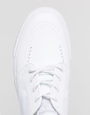 nike janoski cuir blanc