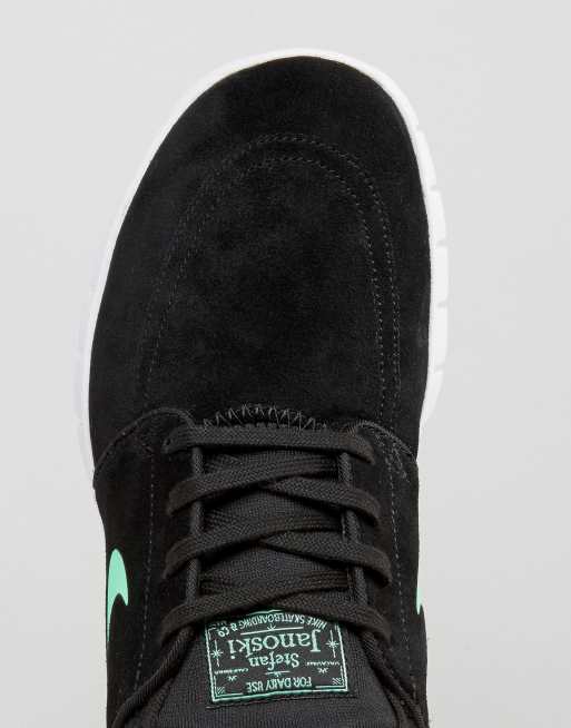 Nike Sb Stefan Janoski Max L Sneaker In Schwarz 039 Asos