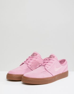 nike janoski pink gum