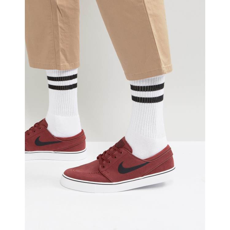 Nike sb stefan on sale janoski max burgundy