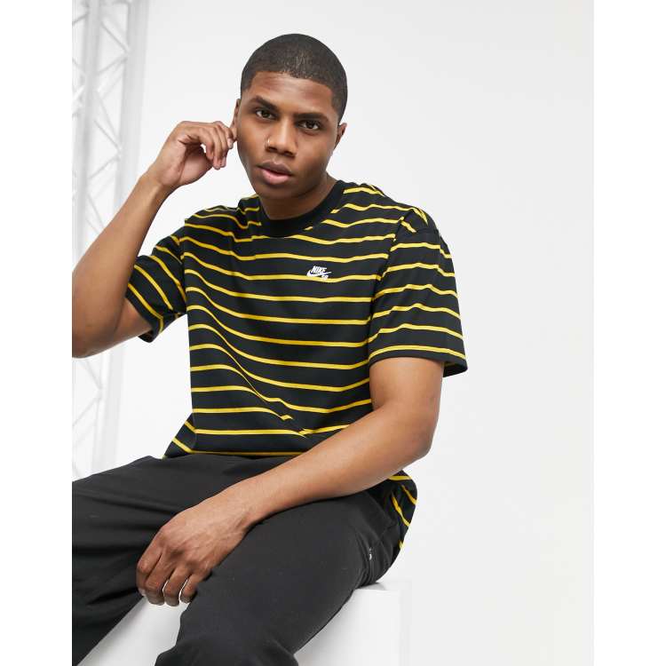 Nike sb striped store shirt