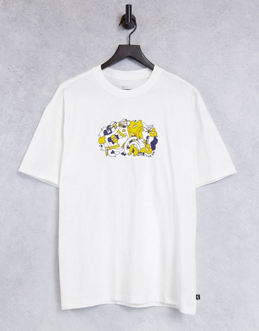 Nike SB Sustaintable 2 graphic t-shirt in white