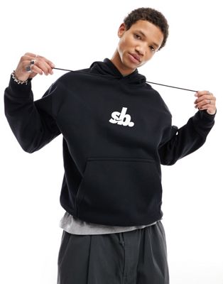 Nike SB hoodie in black  - ASOS Price Checker
