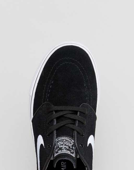 Nike SB - Zoom Janoski - Baskets en daim noir, 3 de 4