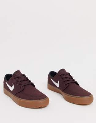 nike janoski marron