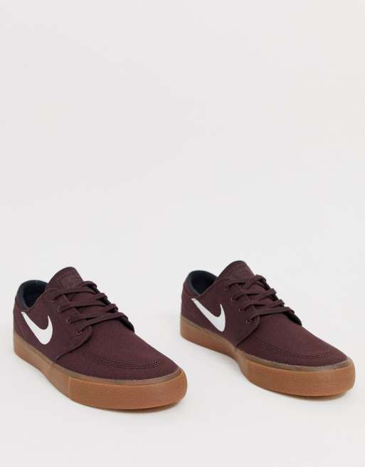 Nike hotsell janoski marron