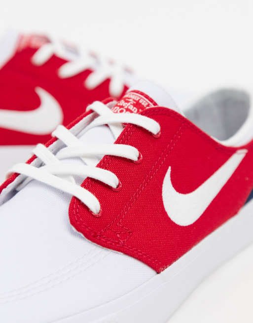 Nike best sale janoski vermelho