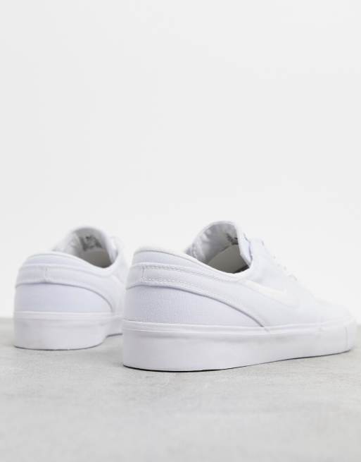 Triple hotsell white janoski