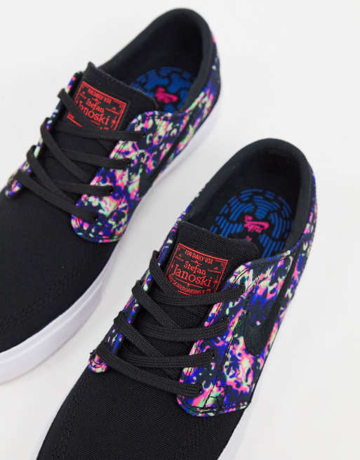 Nike janoski canvas on sale floral