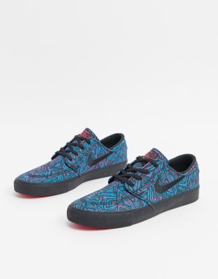 nike sb zoom janoski remastered trainers in black