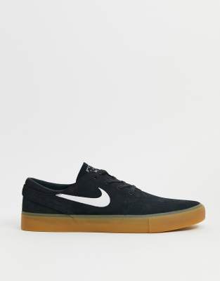 nike sb zoom janoski remastered trainers in black