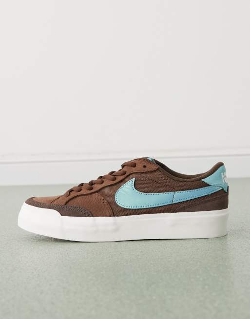 Nike SB – Zoom Pogo Plus – Brązowo-niebieskie buty sportowe, 2 z 5