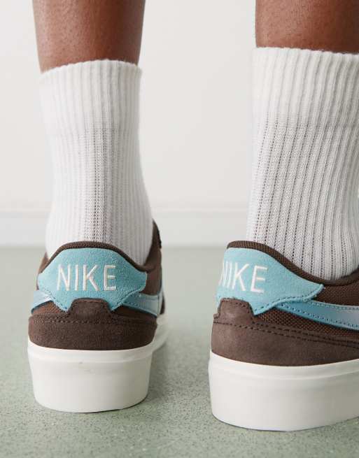 Nike SB – Zoom Pogo Plus – Brązowo-niebieskie buty sportowe, 4 z 5
