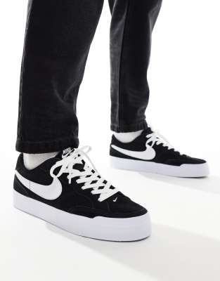 Nike SB Zoom Pogo Plus trainers in black and white φωτογραφία