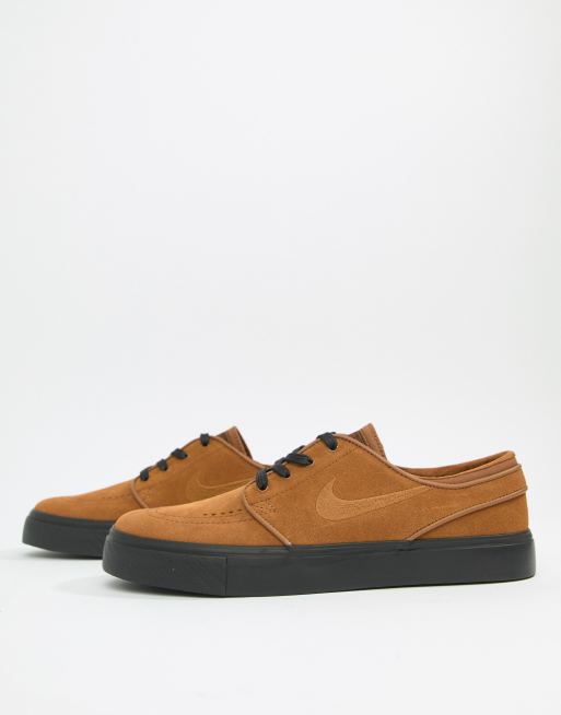 Nike daim marron sale