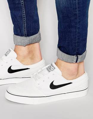 stefan janoski canvas white