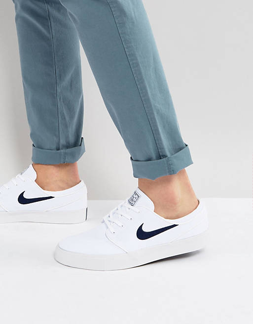 Clothes Advance sale detergent Nike SB Zoom Stefan Janoski Canvas Trainers In White 615957-141 | ASOS