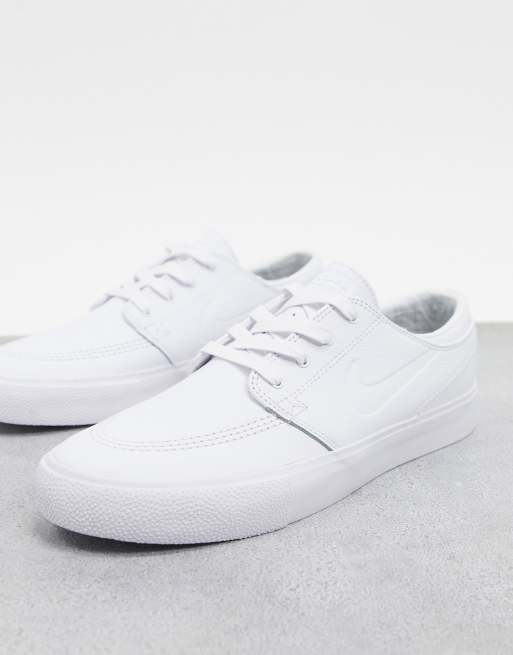 Nike sb janoski deals all white