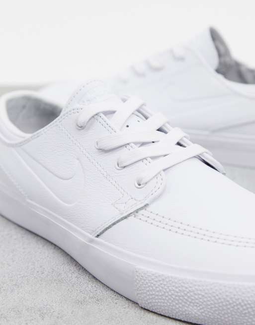 White shop suede janoski