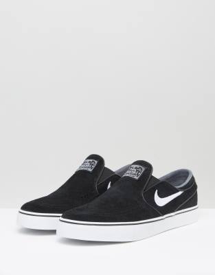 nike zoom black stefan janoski sliptrainers