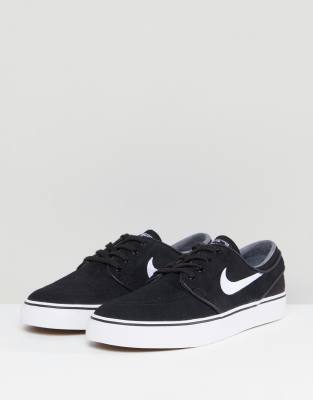 nike sb zoom stefan janoski trainers in white