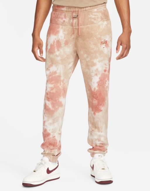 tie-dye swoosh tapered joggers, Nike