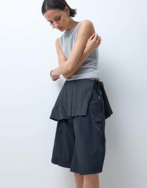 Nike Serena Williams layered shorts in black , 5 of 5