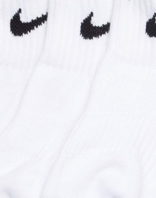 Nike - Set van 3 paar witte sneakersokken, 2 van 4