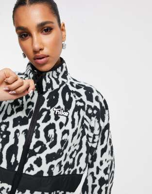 nike leopard print jacket