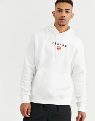 Nike shoebox logo hoodie in white | ASOS