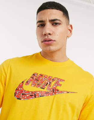 nike shoebox logo t shirt