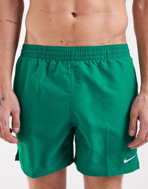 Nike - Short de bain style volley 5 pouces - Vert, 4 de 5