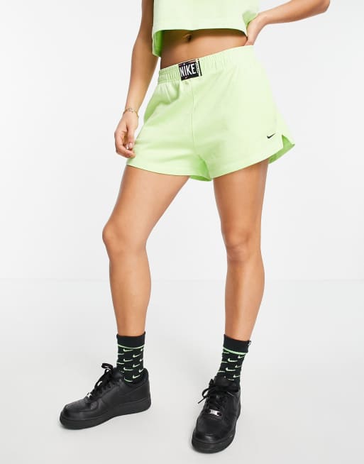 Short nike vert fluo new arrivals