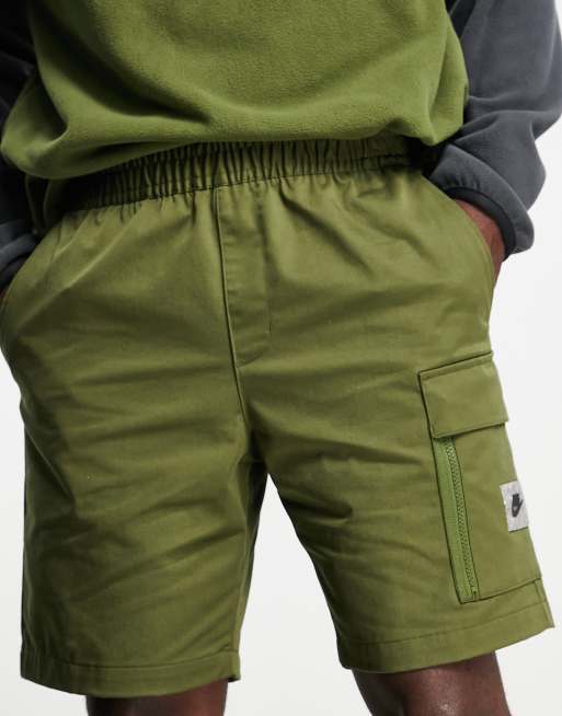 Nike - Short fonctionnel avec détail sur la poche - Rotin
