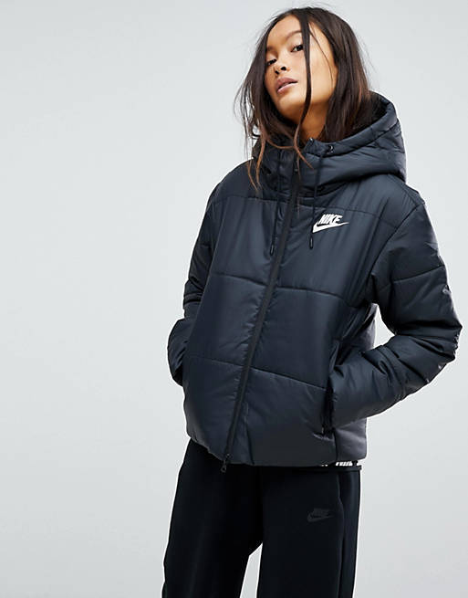 Nike Short Padded Jacket With Branded Waistband | ASOS