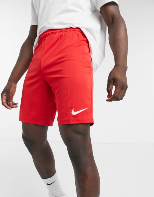 Short rouge nike hot sale