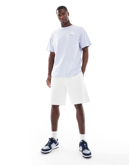 Nike short sleeve t-shirt in tie dye lilac ASOS