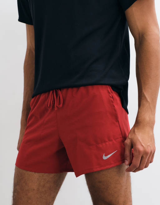 Nike - short Stride Dri-FIT de 5 pulgadas en rojo, 4 de 5