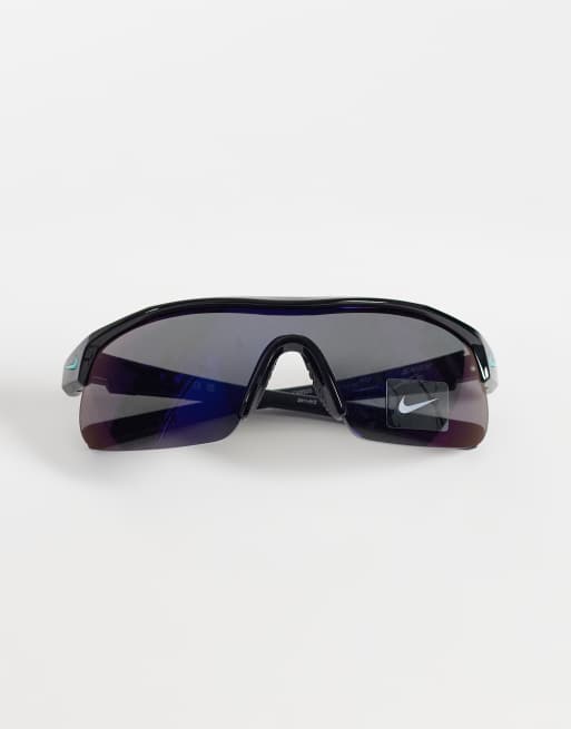Nike - Show X1 - Lunettes de soleil - Noir et bleu, 3 de 3