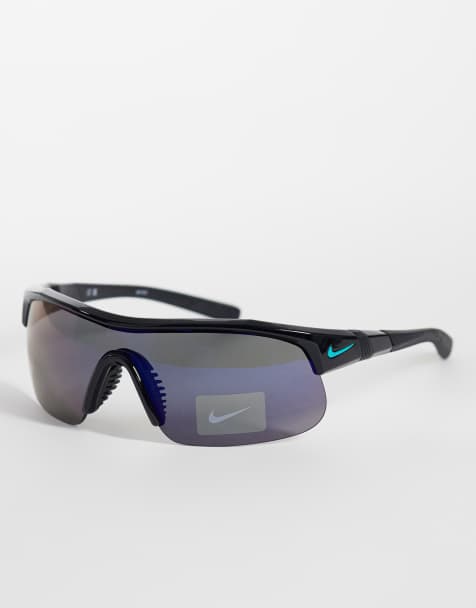 Nike - SHOW X1 - Lunettes de soleil - Noir/miroir bleu - view 1