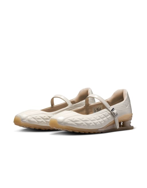 Nike – Shox Calistra – Vita sneakers, 2 av 4