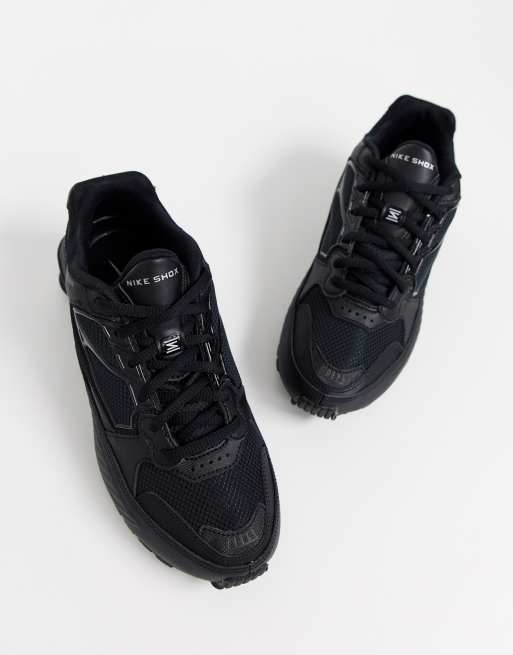 Nike – Shox Enigma 9000 – Svarta och silverfärgade sneakers, 2 av 4