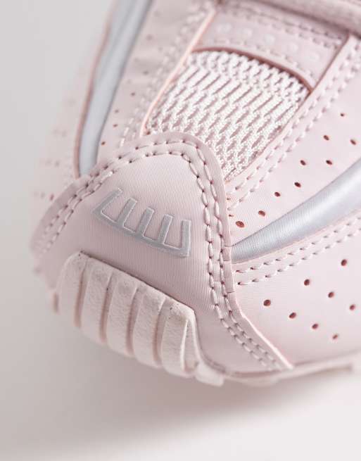 Nike - Shox R4 - Sneakers in roze en grijs, 4 van 5