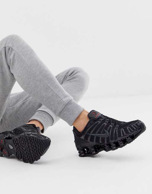 Nike shox noir clearance femme