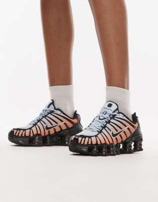 Nike - Shox TL - Baskets - Orange/noir