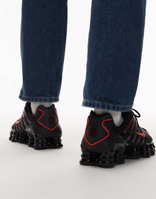 Nike - Shox TL - Baskets - Rouge et noir, 4 de 5